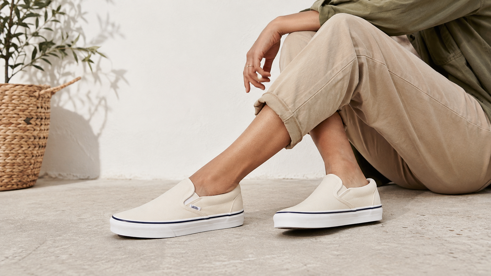 Slip-On Canvas Sneakers Easy Wear